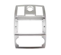 Habillage Tableau de Bord Façade D'autoradio pour Chrysler 300C pour SRT 2004-2008 Panneau Stéréo 2DIN 9 Pouces Faisceau De Câblage Câble d'alimentation Décodeur Canbus(Frame)
