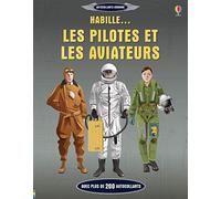 Habille... Les pilotes et les aviateurs - Autocollants Usborne
