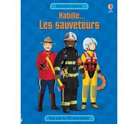 Sam Baer – Habille... Les sauveteurs – Avec plus de 200 autocollants – Broché – Usborne
