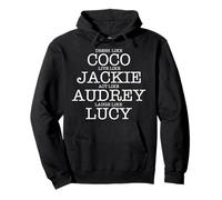 Habillez-Vous comme Coco, vivez comme Jackie, comme Audrey, comme Lucy Sweat à Capuche