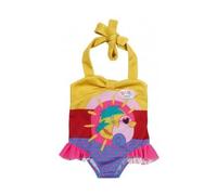 Habit poupée 39 a 46 cm : Maillot de Bain avec Poussin Rose - Vetement Poupon - Set Tenue avec Carte - Accessoire - za54