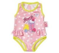 HABIT POUPEE 43 CM : MAILLOT DE BAIN ROSE AVEC CANARD JAUNE - ZAPF ZA30