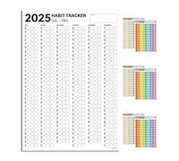 Habit Tracker Calendar, 6 Months Productivity Tool, Workout Calendar For Productivity, Monthly Daily Habit Tracker, Exercise Habit Tracker, Study Habit Tracker Calendar