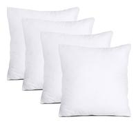 HABITA 33 HOME Set 2 ou 4 Coussin 45x45-50x50-60x60 sans Housse Garnissage Anallergique Indeformable pour Coussin Canapé et Coussins Décoratifs Made in Italy (4 Coussin 50x50 Cm)
