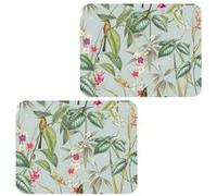 Habitable - Lot de 2 sets de table motifs tropical BARBARA - 28 x 43 cm - Multicolore - Barbara Multicolore G
