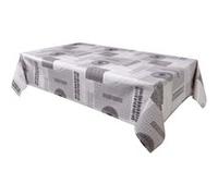Habitable - Nappe en toile cirée rectangulaire Run - 140 x 200 cm - Gris - RUN Gris G