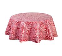 - Nappe en toile cirée ronde Eloa - Diam. 135 cm - Rouge