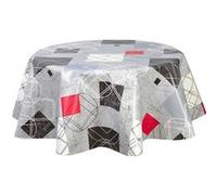 Moma Nappe ronde en toile cirée – Diam. 150 cm – Gris