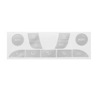 habitacle auto Compatible Avec Pour Focus 1999 2000 2001 2002 2003 2004 2005 Kit Réparation Bouton A/C Autocollants Interrupteur Commande Climatisation Voiture