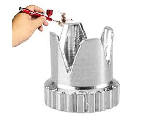 Habitant d'aiguille d'aérographe - Couvercles de pointe 'buse de pulvérisation pour outils aérographes | Accessoires universels aérographe pour peintres et artistes, substituts de bouchon d'aiguille