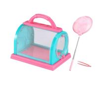 Habitat Cage - Réseaux de reproduction | Catcher | Outil de collecte de papillons | Attrape-mouches multifonctionnel pliable | Éducation sciences de la vie pour 3