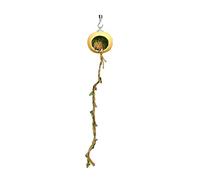 Habitat d'araignée sautant magnétique - Gourde en bois de 4,8 cm, longueur totale de 49 cm | Maison cachette, abri de terrarium, accessoires de gecko, geckos à crête, petits reptiles, arthropodes