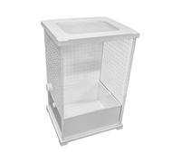 Habitat d'araignée sautante, boîte en acrylique transparent - Cage pour reptiles - pour prier les mantes et les petits reptiles nicheurs, observation de l'alimentation