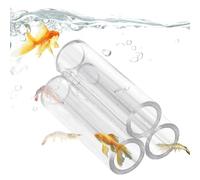 Habitat de crevettes en acrylique transparent pour aquarium, protection de tuyau d'aquarium, décoration pour abri d'aquarium pour favoriser le frai et créer un environnement sûr