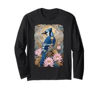 Habitat de Fleurs de Lotus geai Bleu Tournesol Manche Longue