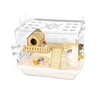 Habitat de hamster, cage à hamster transparente pour une observation optimale des animaux, facile à monter