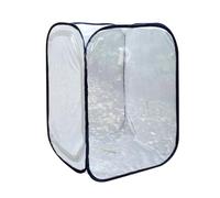 Habitat De Papillon Pliable, Habitat D'Insectes Insecte Élevage Cages, Catcher Insectes De Maille Cage De Plants Terrarium Pop-up, Plants Habitats Cage en Mesh Pliable avec Fermeture Éclair