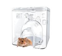 Habitat de Refroidissement pour Les cobayes de Compagnie, la Maison de Refroidissement du Chinchilla - Dissipation de Chaleur de Refroidissement Cube d'eau de Compagnie - Petite Grotte Animale Claire