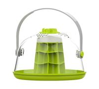 Habitat de Reptile de Terrarium | Cage de lézard de réservoir de Reproduction pour Les Petits Animaux | Mini boîtier Respirant pour Les escargots, Les à Soie et Les Tortues | Logement pour animau