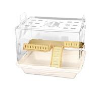Habitat du Hamster, Cage Claire du Hamster, Cage d'observation de Transparente, Assemblage Facile Assembils Breffable Gerbils Accessoires pour Les Amis, Les Amoureux