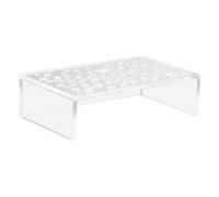 Habitat du tunnel de crevettes, grotte de reproduction acrylique | Abri aquatique transparent à tunnel lisse, point de refuge idéal pour l'élevage de réservoirs de crevettes et le repos