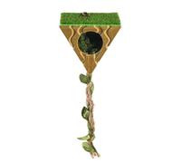 Habitat et cachette d'araignées : décoration d'enclos montée magnétique pour araignées, scorpions, mants et reptiles | Décoration pour escalade, repos des terriers pour réservoirs