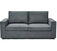Habitat et Jardin Canapé Convertible Express en Tissu Elena - 3 Places - Couchage 140 cm - Gris