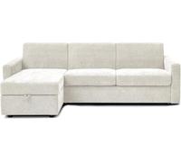 Habitat et Jardin Canapé d'angle réversible Convertible Express en Tissu Celia - 3 Places - Beige