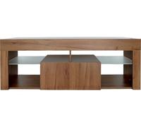 Habitat et Jardin Meuble TV Hugo – design bois 140 x 40 x 50 cm – Marron
