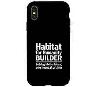 Habitat for Humanity Builder Bénévole Coque pour iPhone X/XS