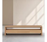 Habitat - Meuble TV 3 tiroirs en chêne - Naturel Rafael