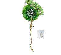 Habitat pour Gecko Déco Terrarium Esthétique Forme Boule de Mousse