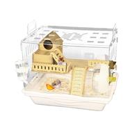 Habitat pour hamster, cage d'observation transparente pour petits animaux | Hébergement pour gerbilles - Accessoire respirant pour petits animaux domestiques pour les amoureux et les familles