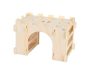Habitat pour petits animaux domestiques, aire de jeux intérieure, maison de lapins d'intérieur, design de serrure de chinchilla, enclos pour hérisson, lapin hérisson, abri portable, léger et
