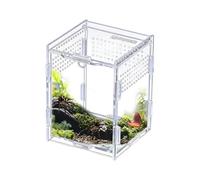 Habitat pour Reptiles - Boîte Animale en Acrylique Transparente - Terrarium pour Geckos | pour élevage de Reptiles et Petits Animaux
