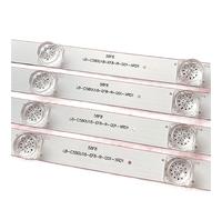 HABITZ Bande de rétroéclairage LED, 5KIT, Compatible avec CRH-ZG583030120482PREV1.2 JL.D580C1330-002BS-M_V01 LB-C580U18-EF8-R-G01-XRD1 58D2P 58F8 58DP600 (Color : 1kit-4pcs)