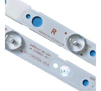 HABITZ Bande LED 10 pièces/Kit, Compatible for 65UJ620V-ZA 65UJ6200-UA LC650EGY-SKA5 CRH-A6530300507L72H REV1.1 I CRH-A6530300508R72H REV1.1 I