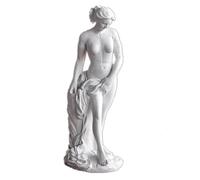 HABITZ Figurine De Déesse Grecque en Résine Sculpture Classique D'Aphrodite Marbre Collé Polyrésine Décoration De Bureau Bibliothèque Étagères Murales Accessoires for La Maison Et Le Bureau(NSDX07)