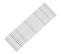 HABITZ Rétro-éclairage LED 5 lampes (2TV), 20 pièces, Compatible for JL.D58051330-006AS-M_V01 58F2 CX580DLEDM MS-L3006 (Color : 10pcs(1TV))