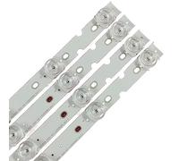 HABITZ Rétroéclairage LED Compatible for Thomson 50UD6306 50UD6406 TCL 50C715 50p8 50P65US 50S421 50S423 50EP640 50DP628 4C-LB5007-YH02J GIC50LB24_3030 (Color : 4 Pieces 1TV)