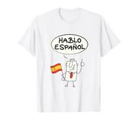 Hablo Espanol T-shirt pour enceinte espagnole T-Shirt