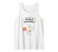 Hablo Espanol T-Shirt pour hispanophones Débardeur