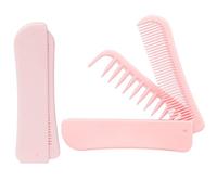 HABNI 1 Pièce Peigne Cheveux, Peigne Large à Dents pour Femme - Peigne 2 en 1 Portable et Pliable - Pour Toutes Longueurs et Coiffures