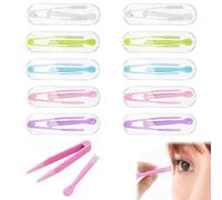 HABNI 10 Pcs Ventouse Lentille Ventouse Pour Lentille Souple Produit Lentilles De Contact Souple Pinces À Lentilles De Contact Lentilles Souples Avec Flacons Sans Ventilation Et Pinces À Épiler