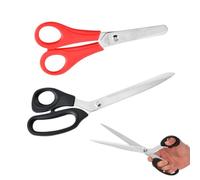 HABNI 2 Pièces Ciseaux Universels Pour L'Artisanat, Ciseaux Couture, La Couture Et Le Bureau, Classic, Longueur : 24.5 Cm,12.5Cm