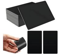 HABNI 25 Pcs Carte Nfc Réinscriptible Noir Ntag 215 Carte Pvc Vierge Programmable Puce De Carte De Visite Nfc Mémoire 504 Octets Étiquette Nfc Compatible Avec Tous Les Appareils Compatibles Nfc