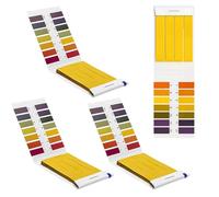 HABNI 320 Pièces Bandelettes PH, Gamme de pH 1-14 avec échelle de Comparaison des Couleurs, Papier de Test Tournesol pour la Aquariums Eau Test de Sol (4x pack de 80)