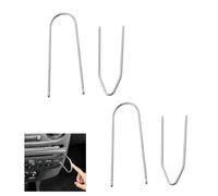 HABNI 4Pcs Cle Extraction Autoradio Poste Radio Voiture Bluetooth Outil De Déverrouillage D'Autoradio Voiture Compatible D'Origineautoradio Adaptateur Demontage