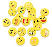 HABNI 60 Pièces Gomme Enfant,Gommes Drôles À Effacer, Emoji Caoutchoucs, Gommes Émoji Rigolote Enfant, Cadeaux Mignons Pour Anniversaire Fête Des Enfants Festival Nouvel An Noël