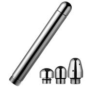 HABNI Lavement Douche Anus 1 Pièce Avec 3 Têtes Pour Nettoyage Anal, Système De Douche Colonic, 13Cm Long.